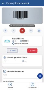 Entrée et Sortie de produit