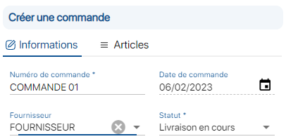 Gérer des commandes sur un logiciel de gestion des stocks, K inventory