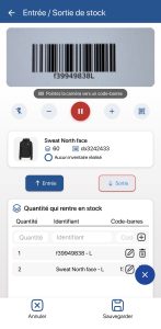 Sortir une variante ou un lot