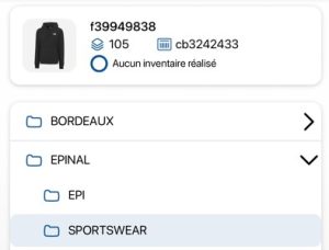 Mobile - Choix de la destination