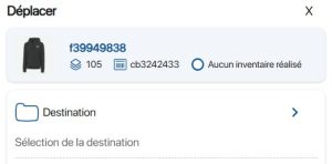 Destination selection