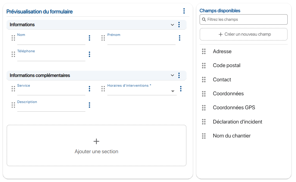Créer un type de ressource